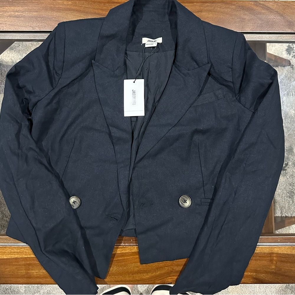 Jason wu cropped blazer